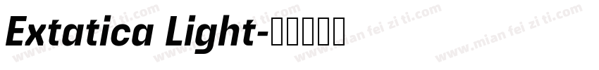 Extatica Light字体转换